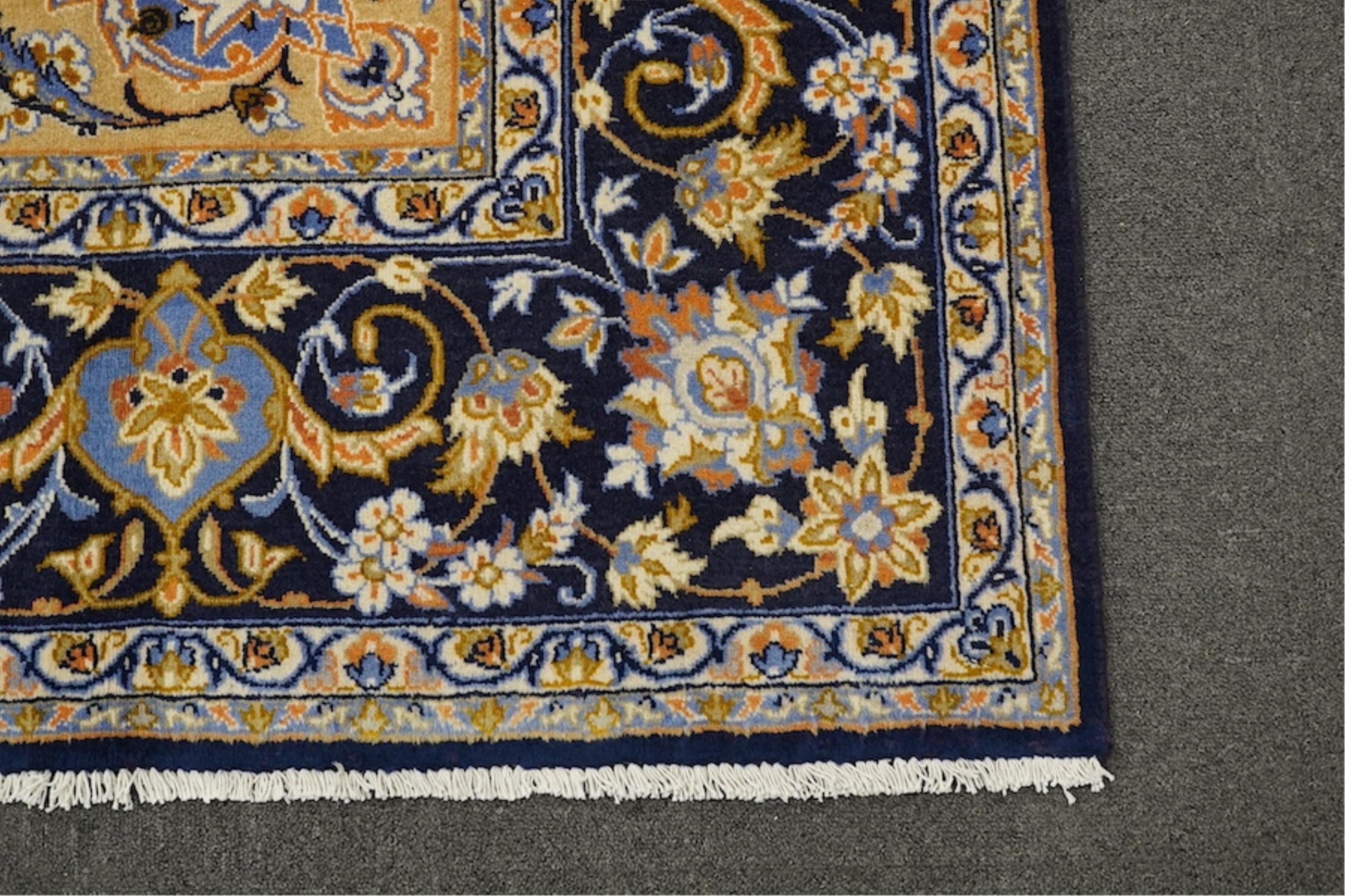 A Najafabad carpet, 330 x 214cm. Condition - good